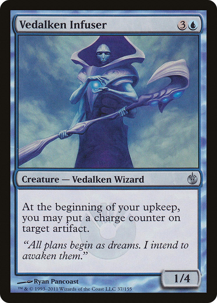Vedalken Infuser (037) - Mirrodin Besieged