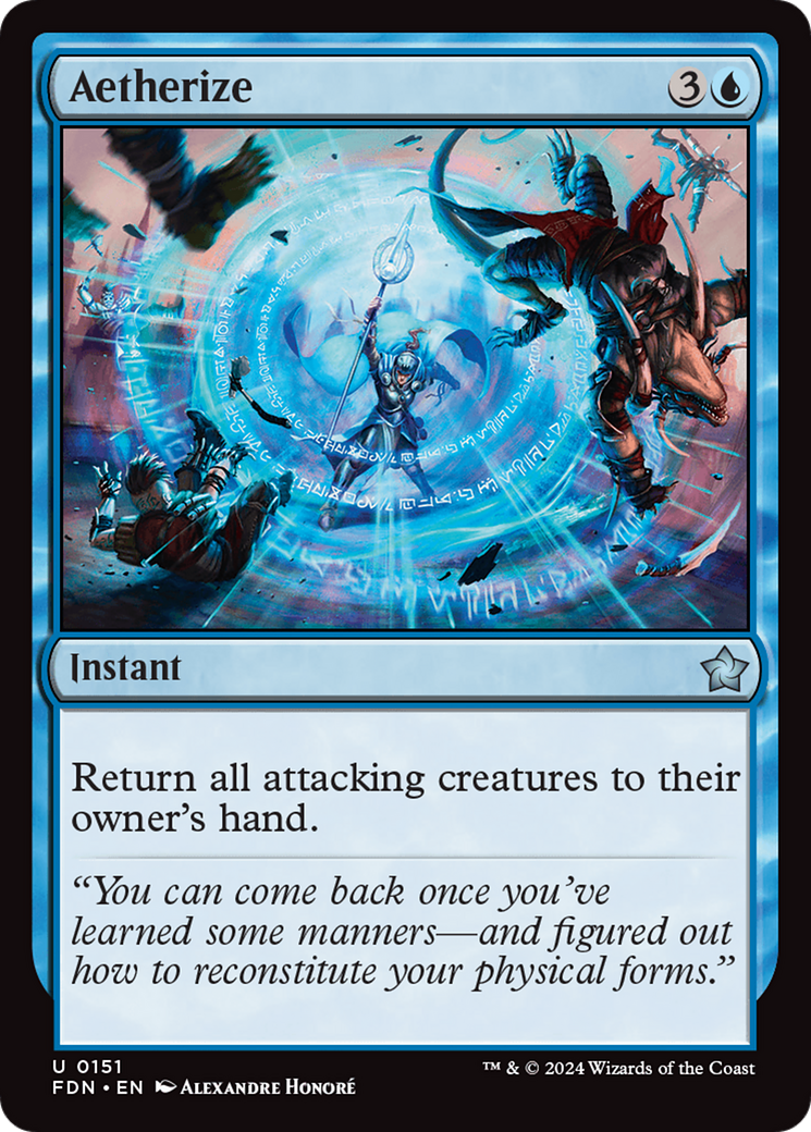 Aetherize (151) Foil - Foundations