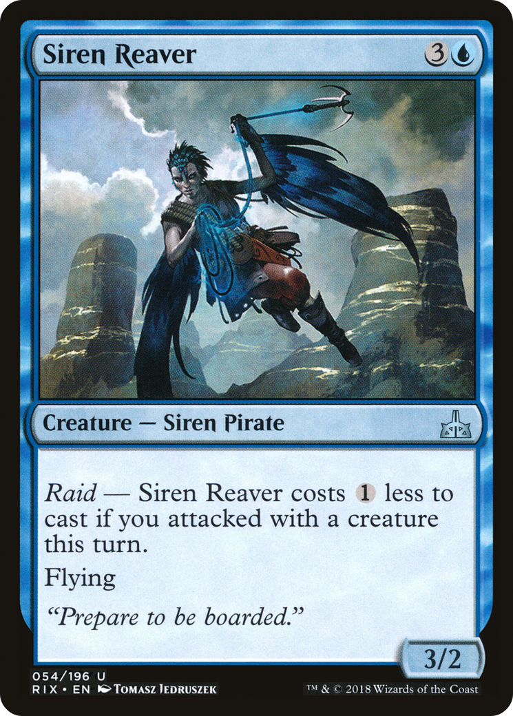 Siren Reaver (054) Foil - Rivals of Ixalan