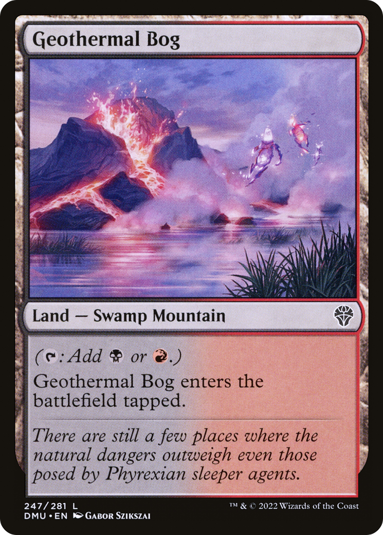 Geothermal Bog (247) - Dominaria United