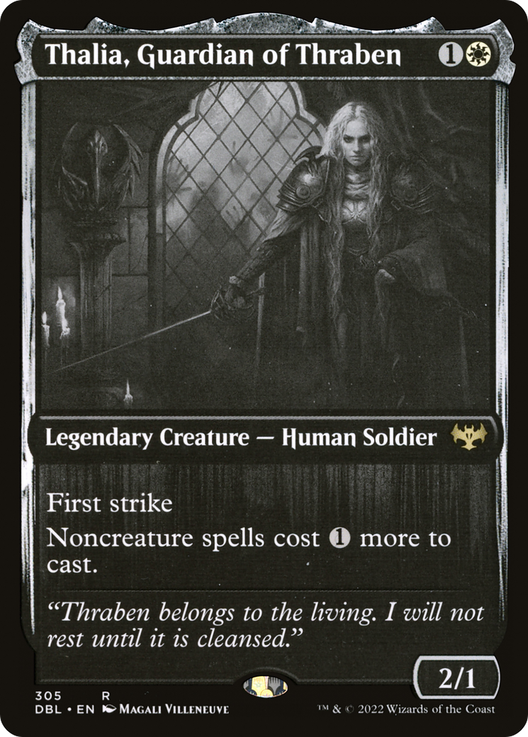 Thalia, Guardian of Thraben (305) Foil - Innistrad: Double Feature