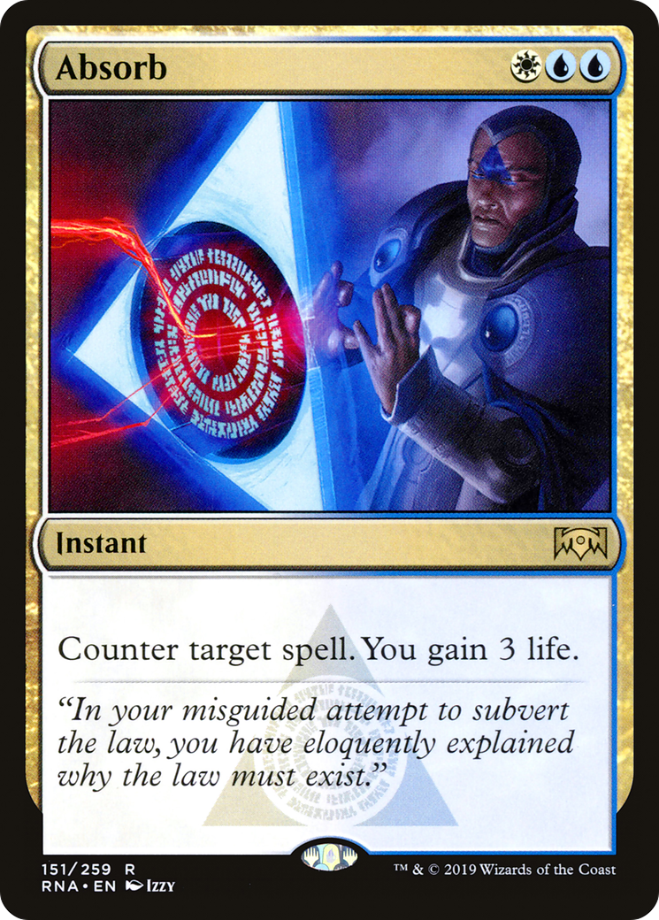 Absorb (151) Foil - Ravnica Allegiance