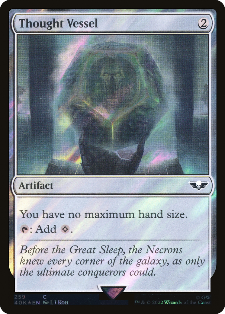 Thought Vessel (259) Surge Foil - Warhammer 40,000 Commander