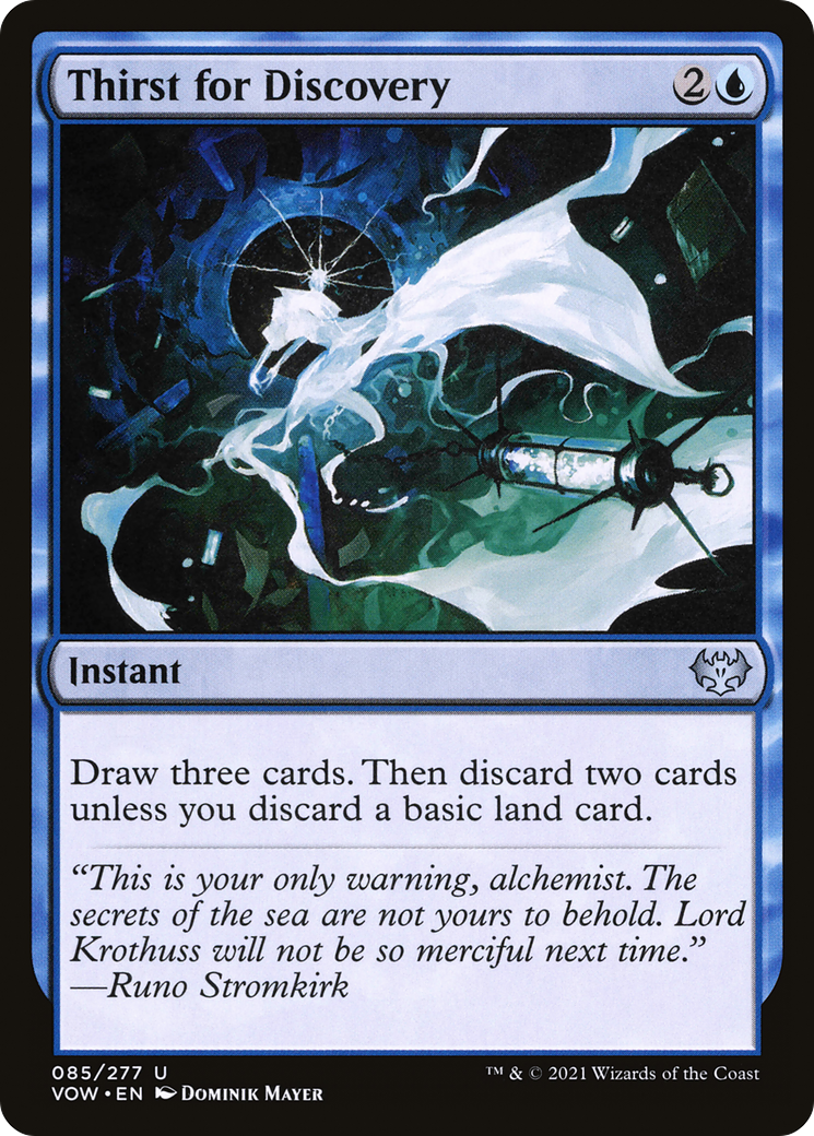 Thirst for Discovery (085) - Innistrad: Crimson Vow