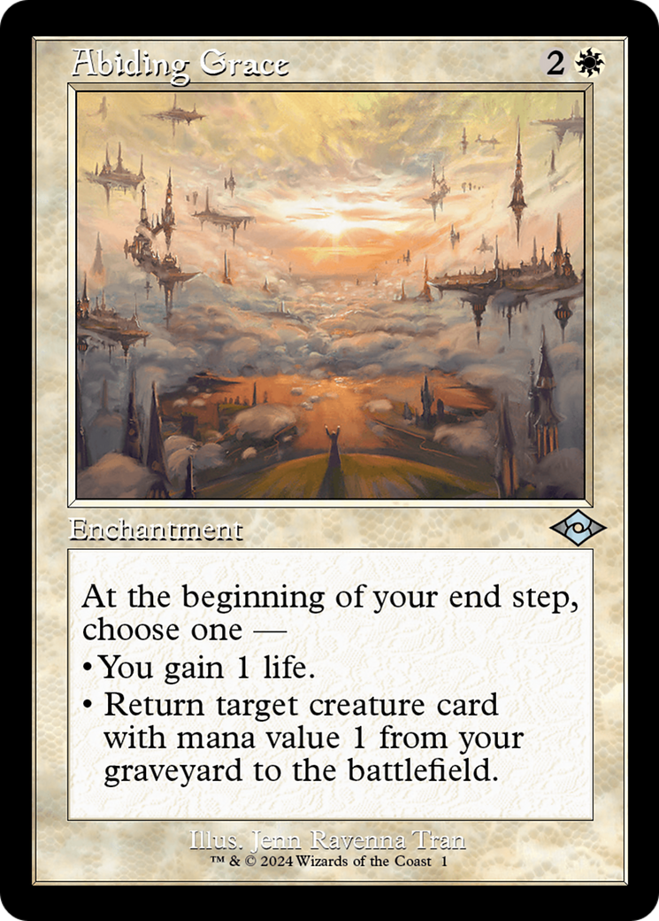 Abiding Grace (Retro) (001) Foil - Modern Horizons 2 Timeshifts