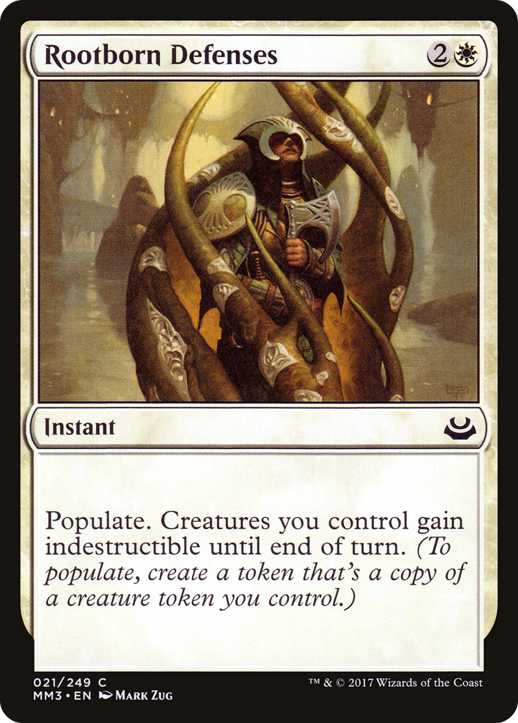 Rootborn Defenses (021) Foil - Modern Masters 2017