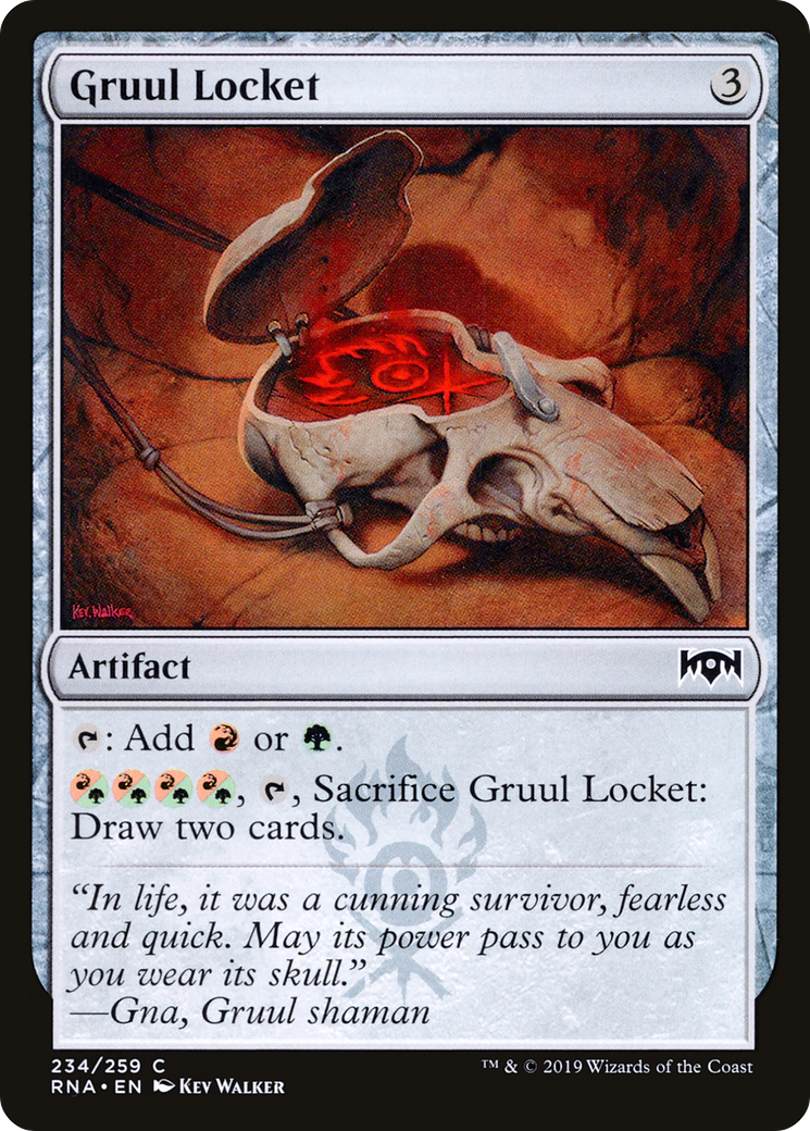 Gruul Locket (234) - Ravnica Allegiance