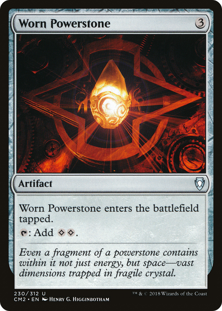Worn Powerstone (230) - Commander Anthology Volume II