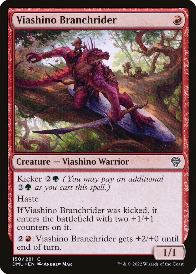 Viashino Branchrider (150) Foil - Dominaria United