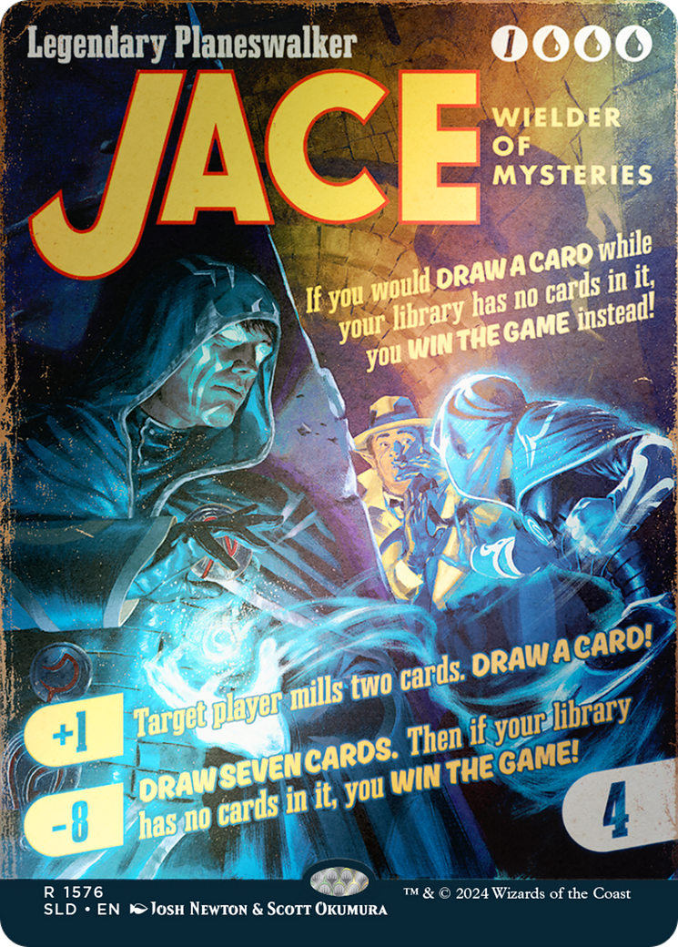 Jace, Wielder of Mysteries (1576★) Foil - Secret Lair Drop