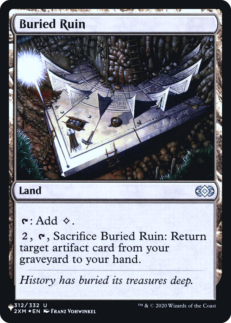 Buried Ruin (2XM-312) Foil - The List