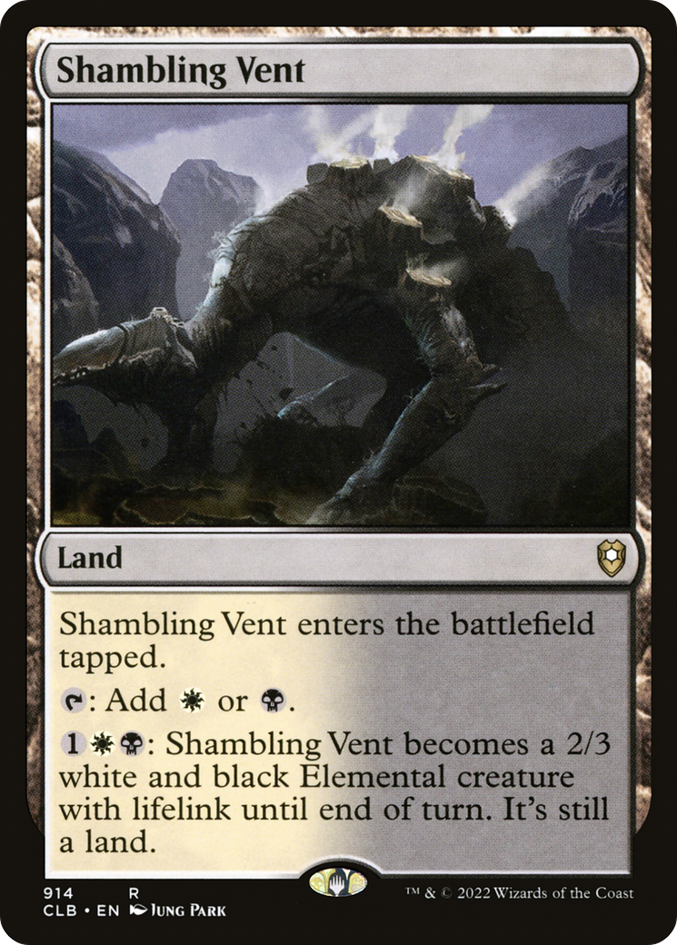 Shambling Vent (914) - Commander Legends: Battle for Baldur's Gate