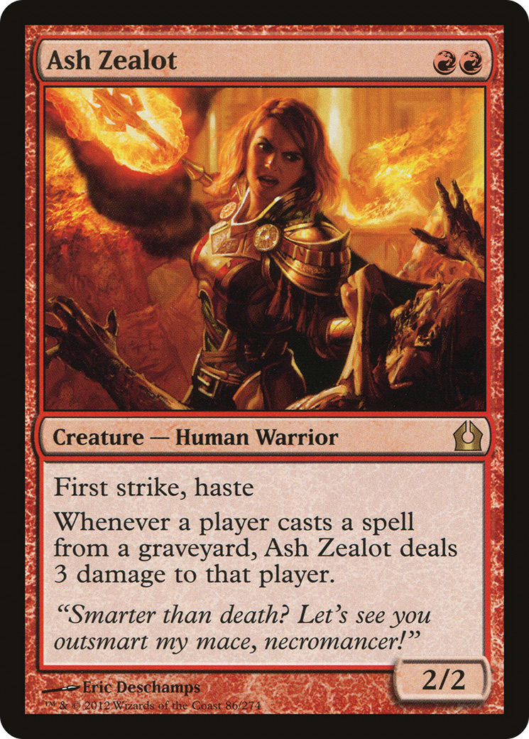 Ash Zealot (086) Foil - Return to Ravnica