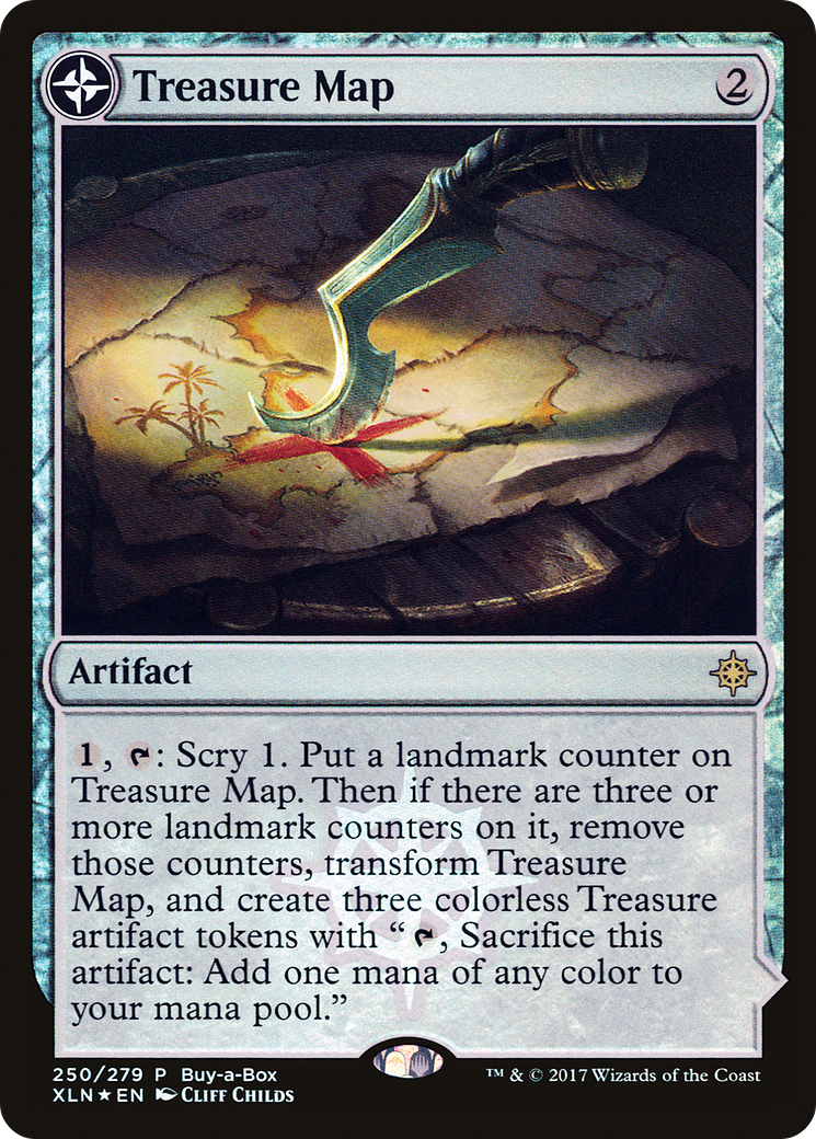 Treasure Map (250) Foil - XLN Treasure Chest