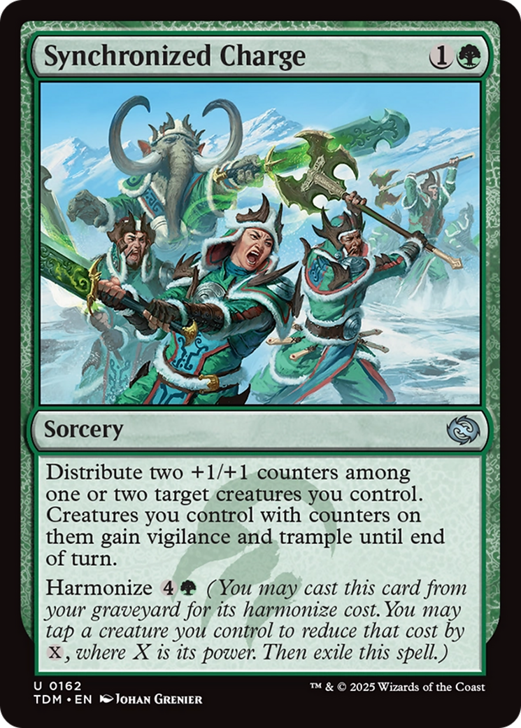 Synchronized Charge (162) Foil - Tarkir: Dragonstorm
