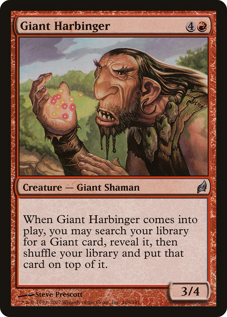 Giant Harbinger (169) - Lorwyn