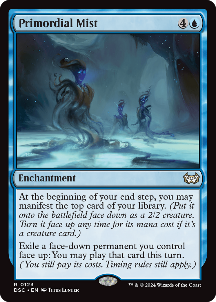 Primordial Mist (123) - Duskmourn: House of Horror Commander
