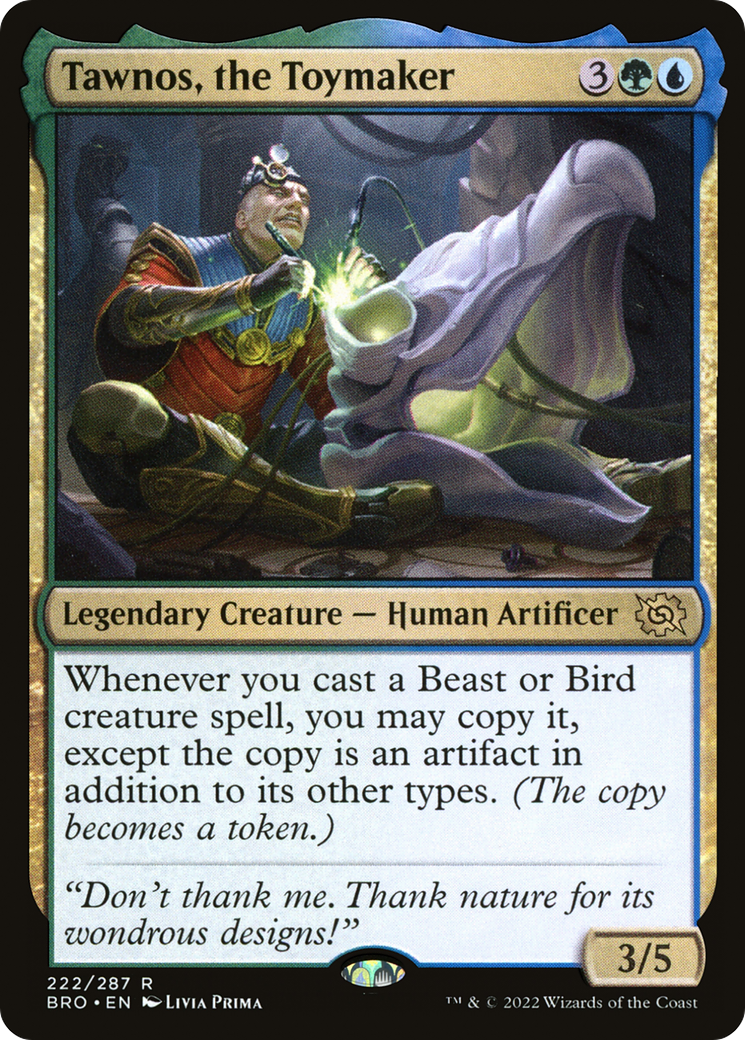 Tawnos, the Toymaker (222) - The Brothers' War