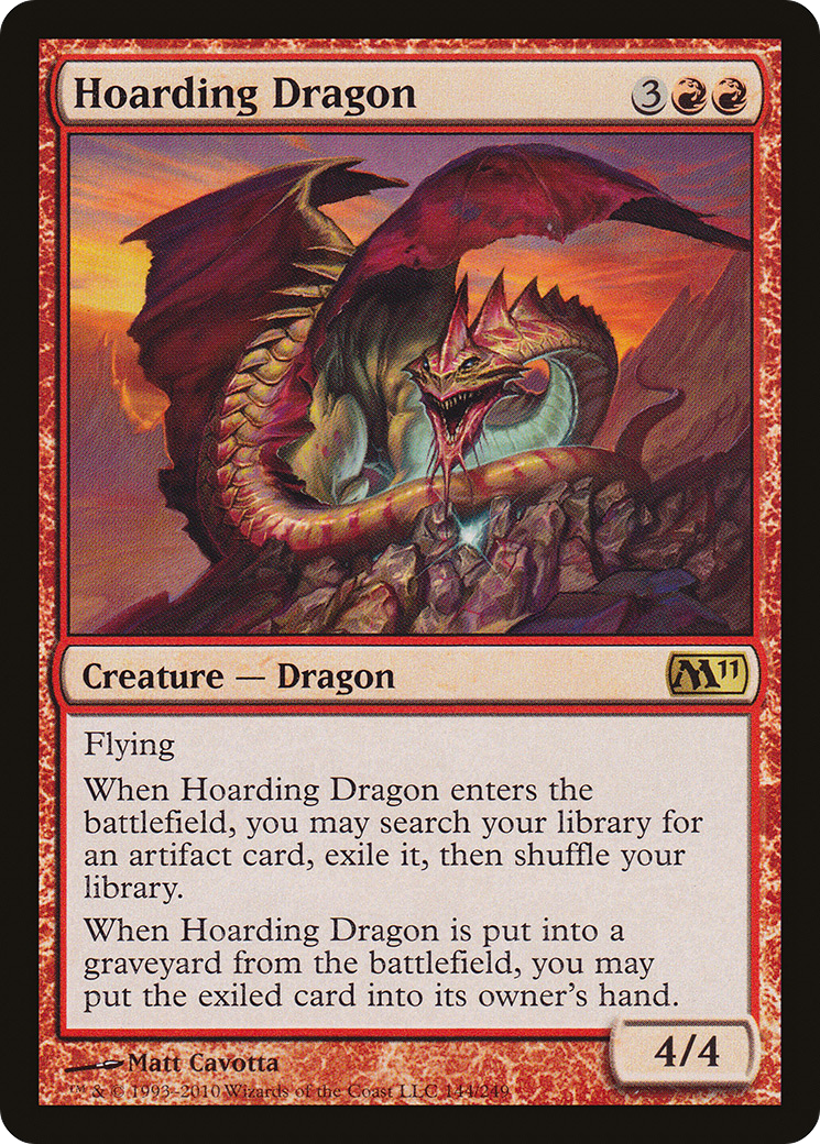 Hoarding Dragon (144) - Magic 2011
