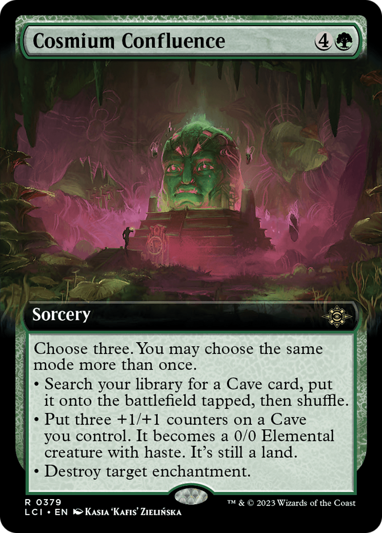 Cosmium Confluence (Extended Art) (379) - The Lost Caverns of Ixalan