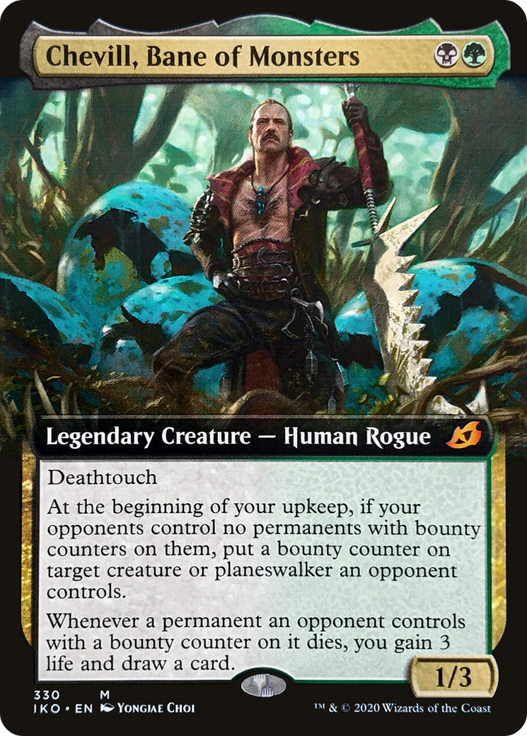 Chevill, Bane of Monsters (Extended Art) (330) - Ikoria: Lair of Behemoths