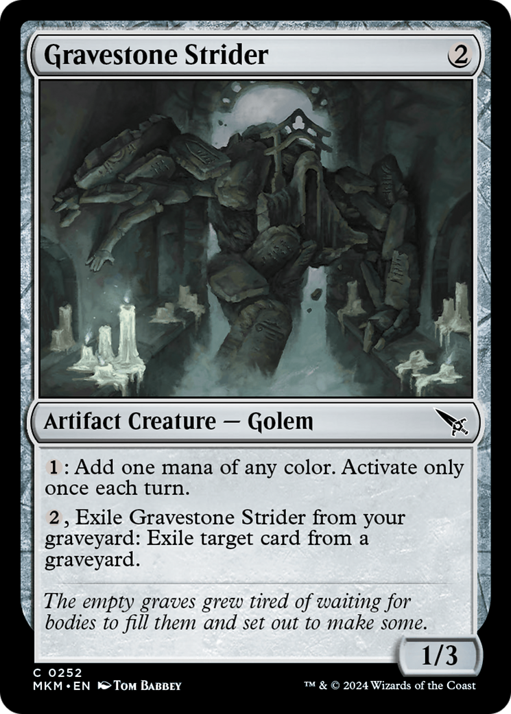 Gravestone Strider (252) - Murders at Karlov Manor