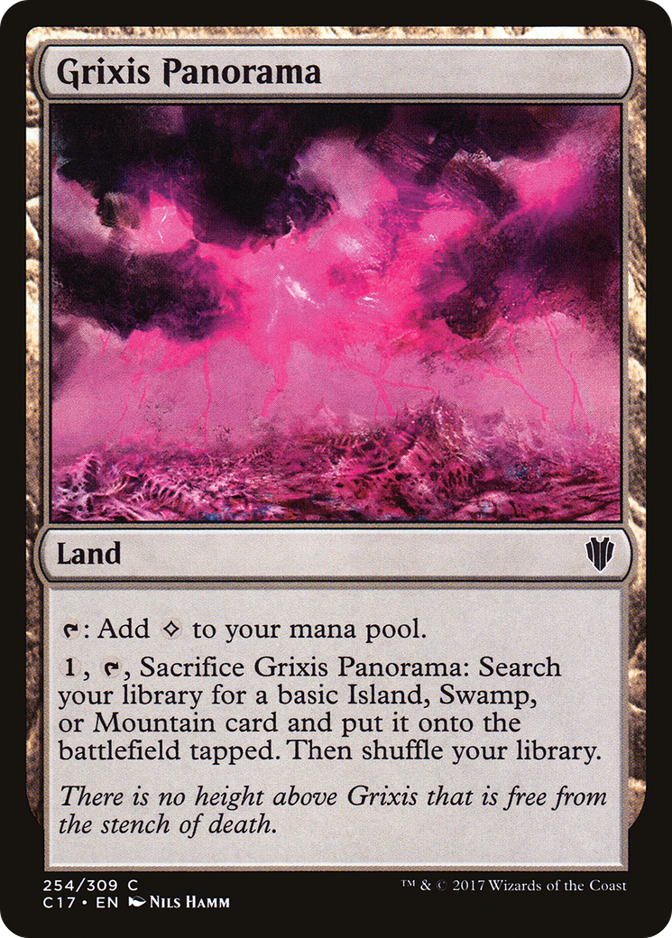 Grixis Panorama (254) - Commander 2017