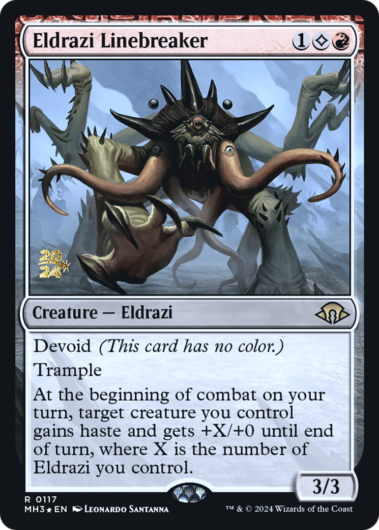 Eldrazi Linebreaker (117) Foil - Modern Horizons 3 Promos