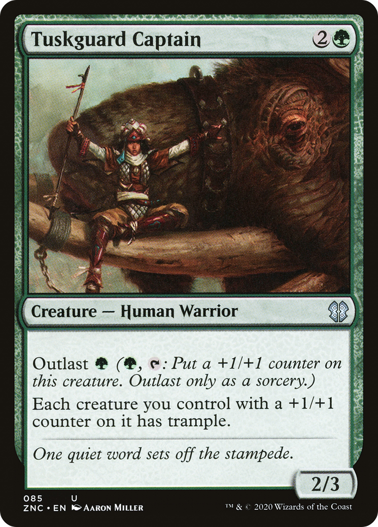 Tuskguard Captain (085) - Zendikar Rising Commander