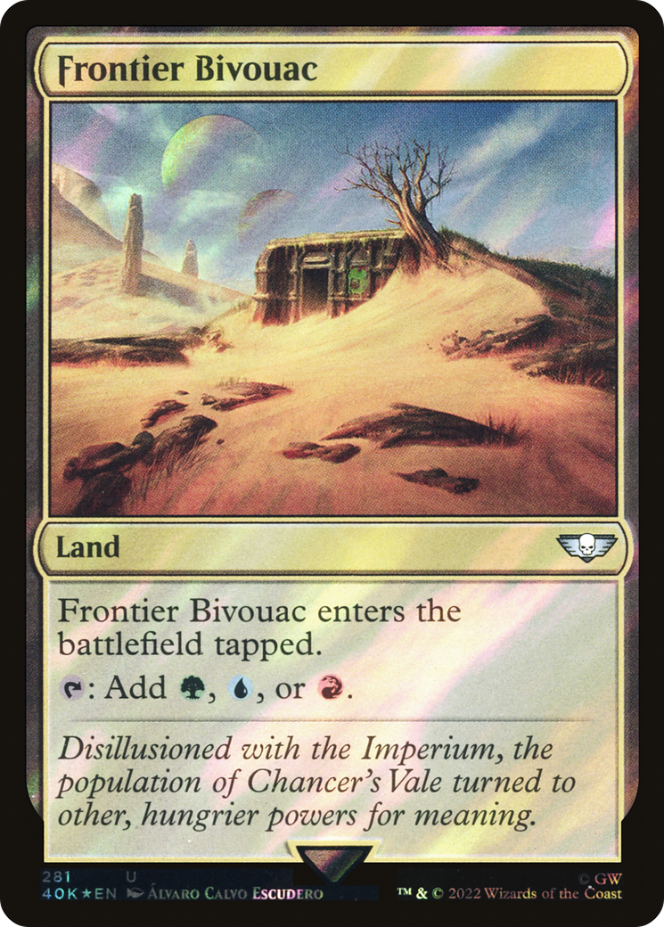 Frontier Bivouac (281) Surge Foil - Warhammer 40,000 Commander