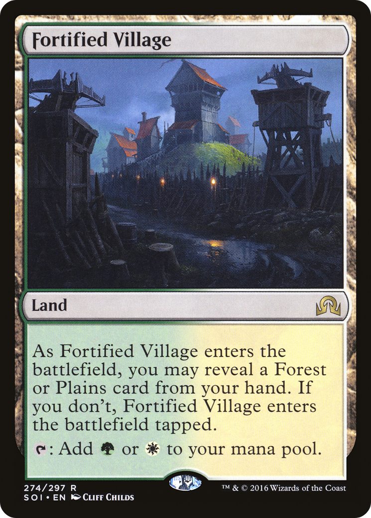 Fortified Village (274) - Shadows over Innistrad