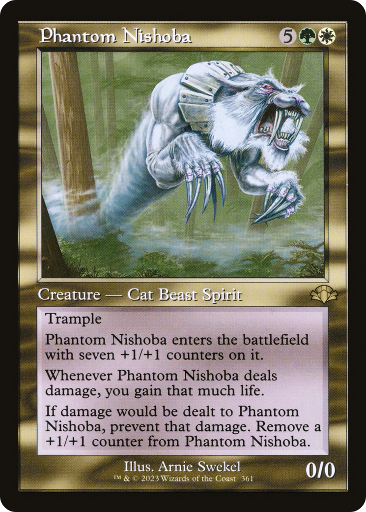 Phantom Nishoba (Retro) (361) Foil - Dominaria Remastered