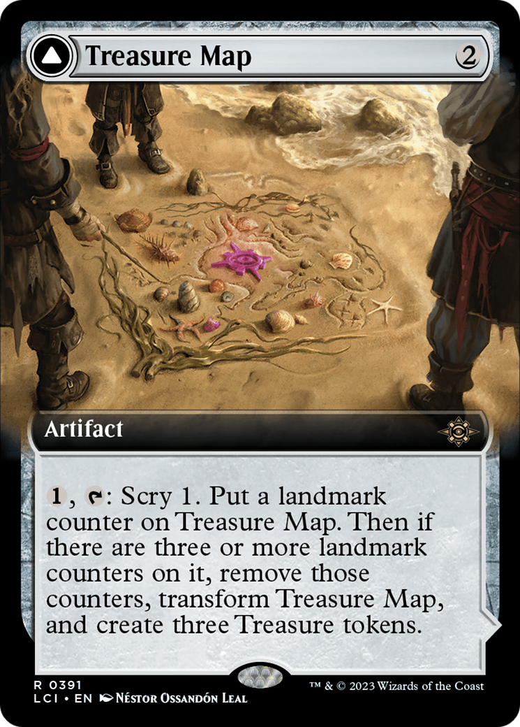 Treasure Map (Extended Art) (391) - The Lost Caverns of Ixalan