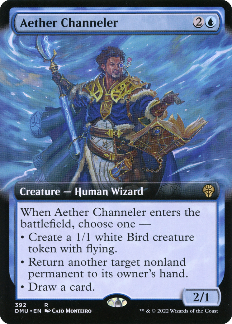Aether Channeler (Extended Art) (392) - Dominaria United