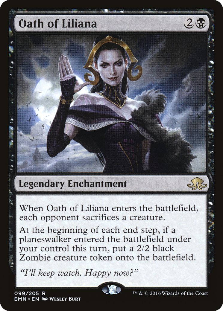 Oath of Liliana (099) Foil - Eldritch Moon