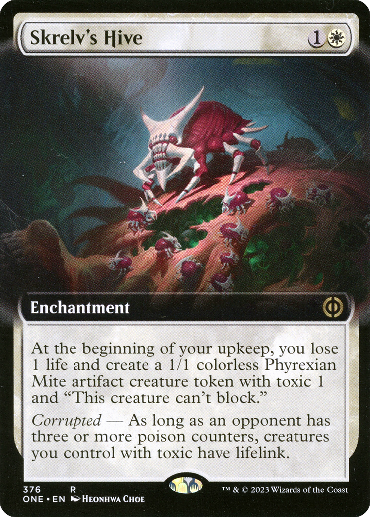 Skrelv's Hive (Extended Art) (376) - Phyrexia: All Will Be One