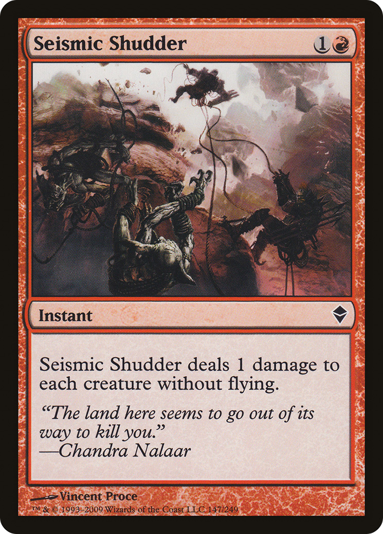 Seismic Shudder (147) Foil - Zendikar