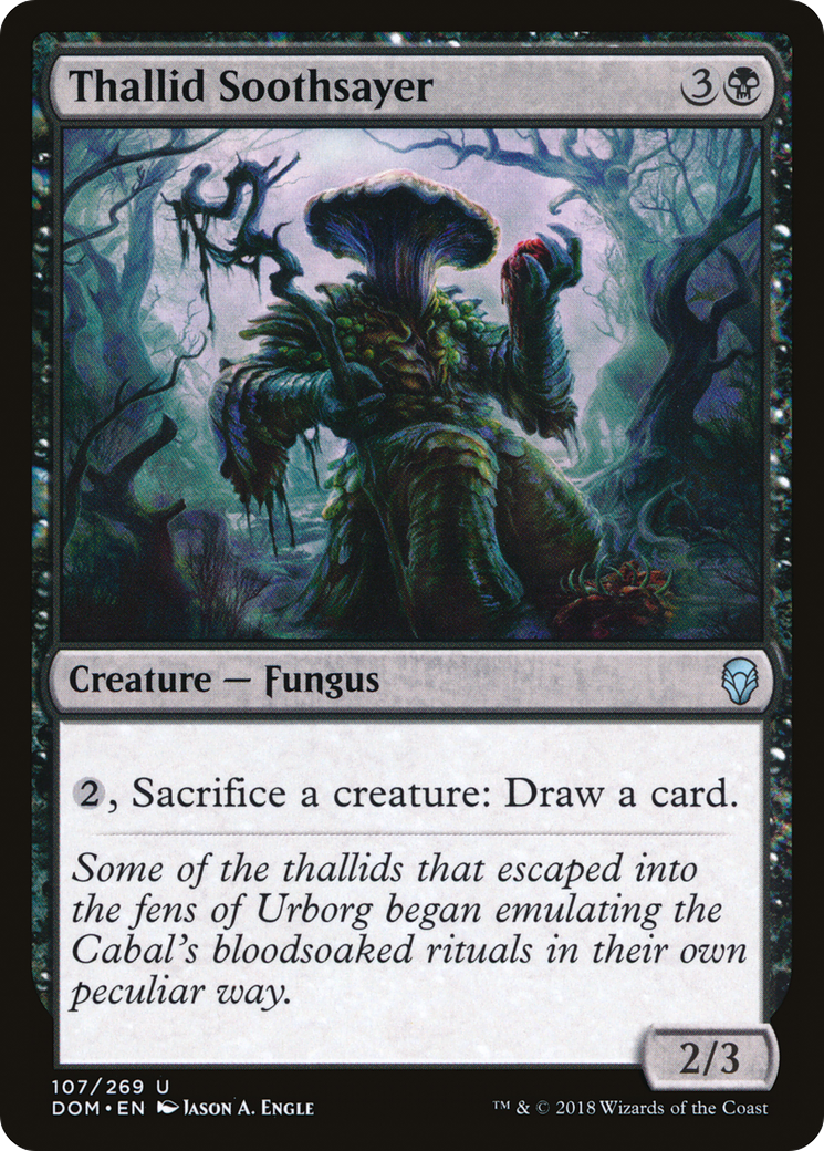 Thallid Soothsayer (107) Foil - Dominaria