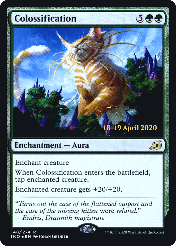 Colossification (148s) Foil - Ikoria: Lair of Behemoths Promos