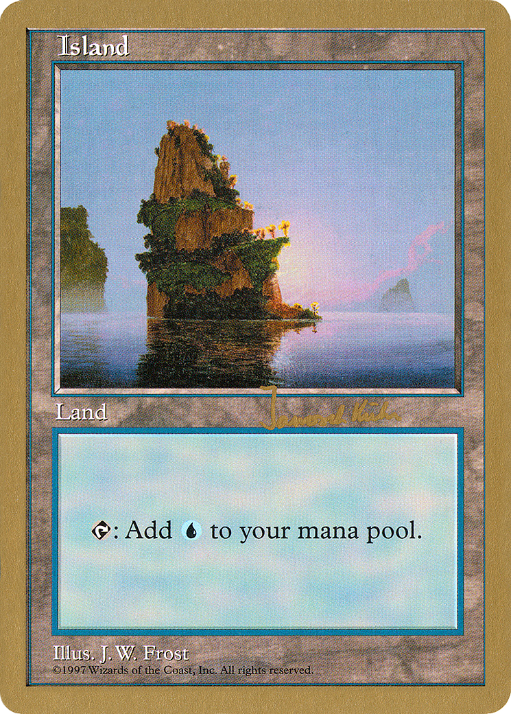 Island (426) - 1997 Janosch Kuhn (5ED) (Retro) - World Championship Decks 1997