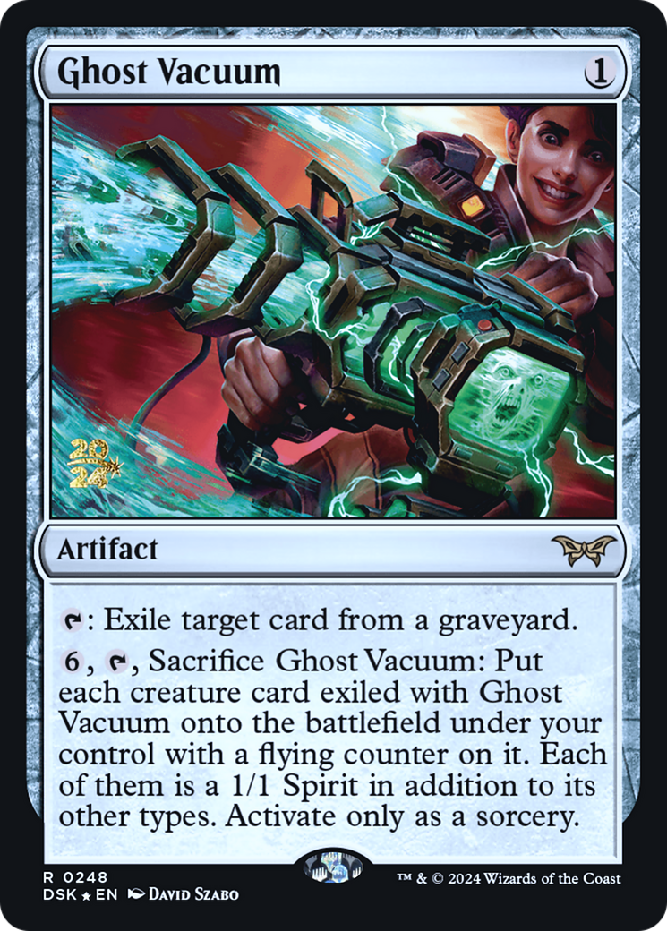 Ghost Vacuum (248) Foil - Duskmourn: House of Horror Promos