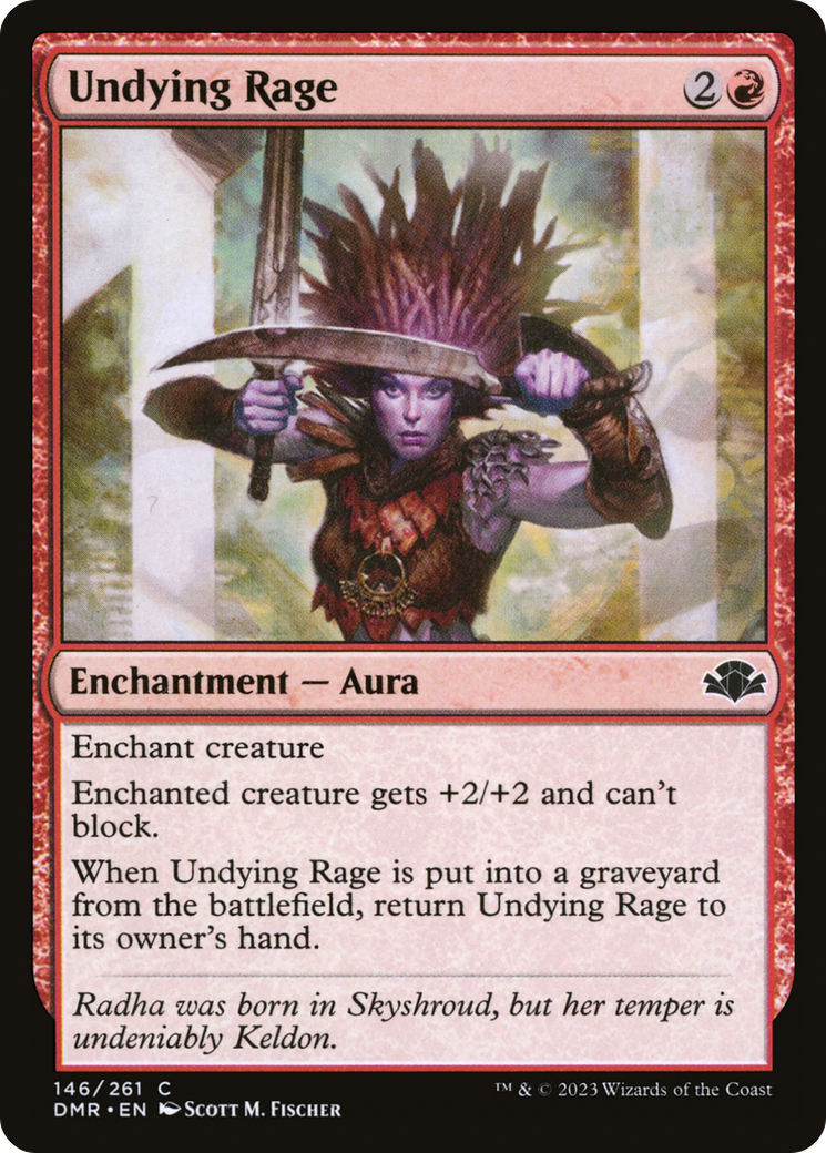 Undying Rage (146) - Dominaria Remastered