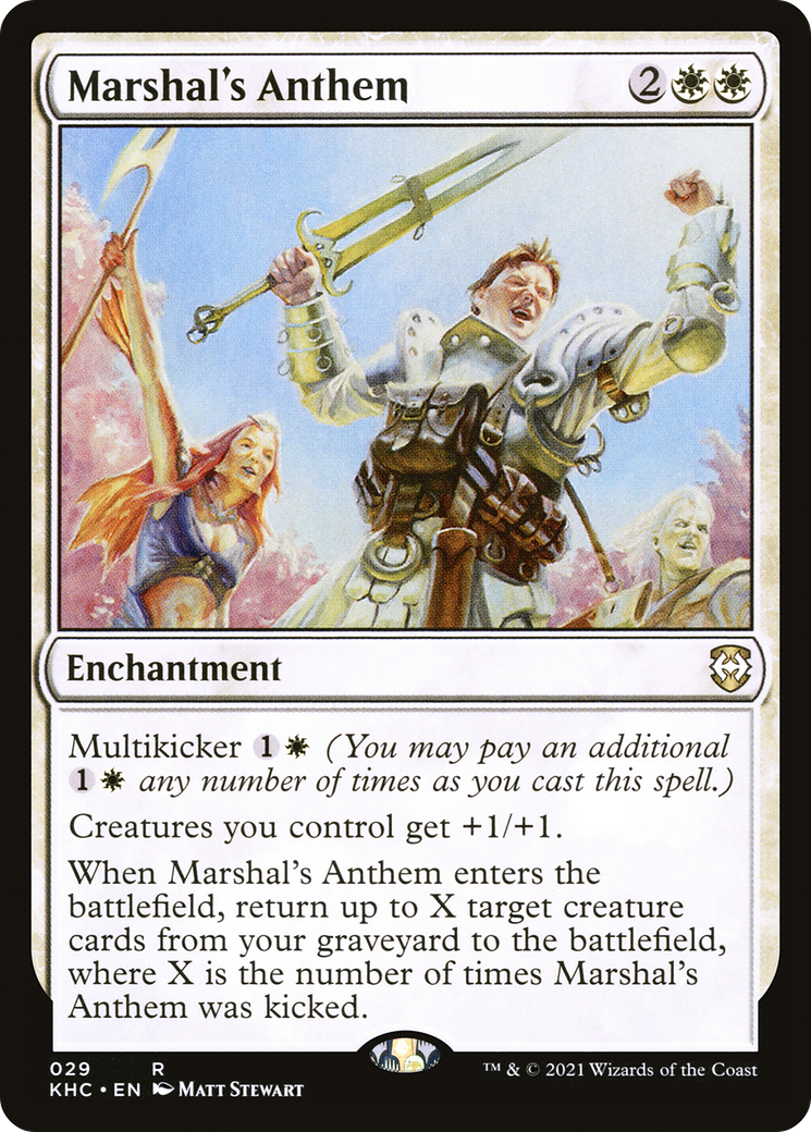 Marshal's Anthem (029) - Kaldheim Commander
