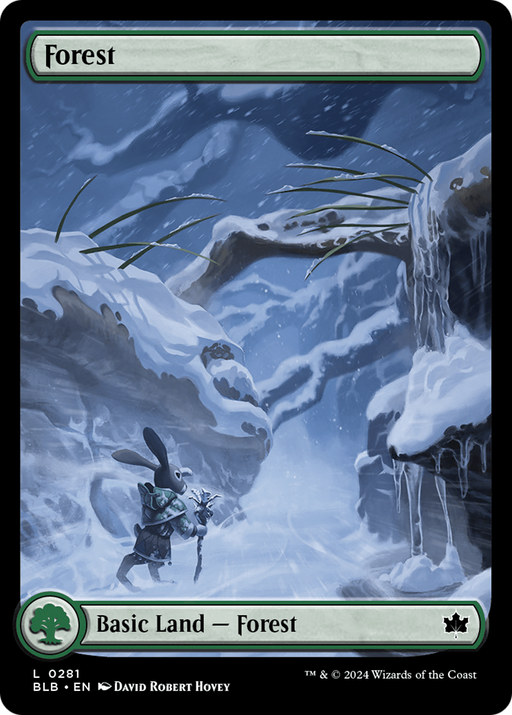 Forest (281) Foil - Bloomburrow