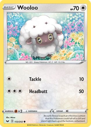 Wooloo (153) (153) - SWSH01 Sword & Shield Base Set