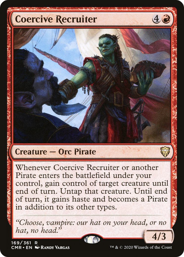 Coercive Recruiter (169) - Commander Legends