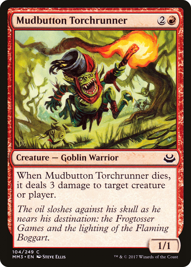 Mudbutton Torchrunner (104) Foil - Modern Masters 2017