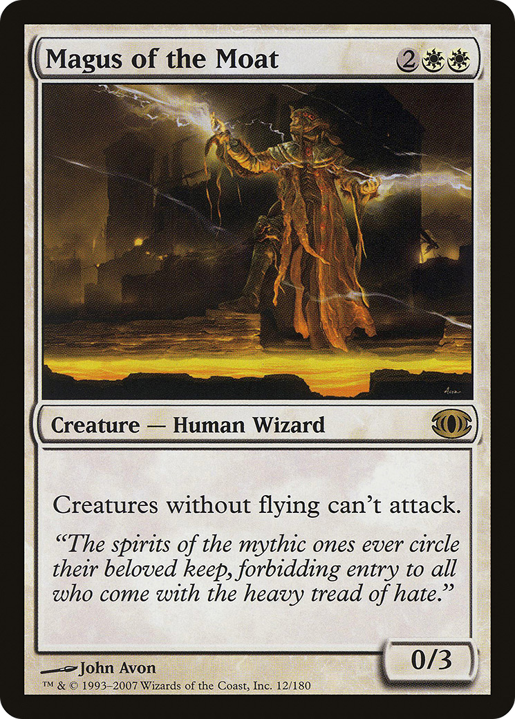Magus of the Moat (012) Foil - Future Sight