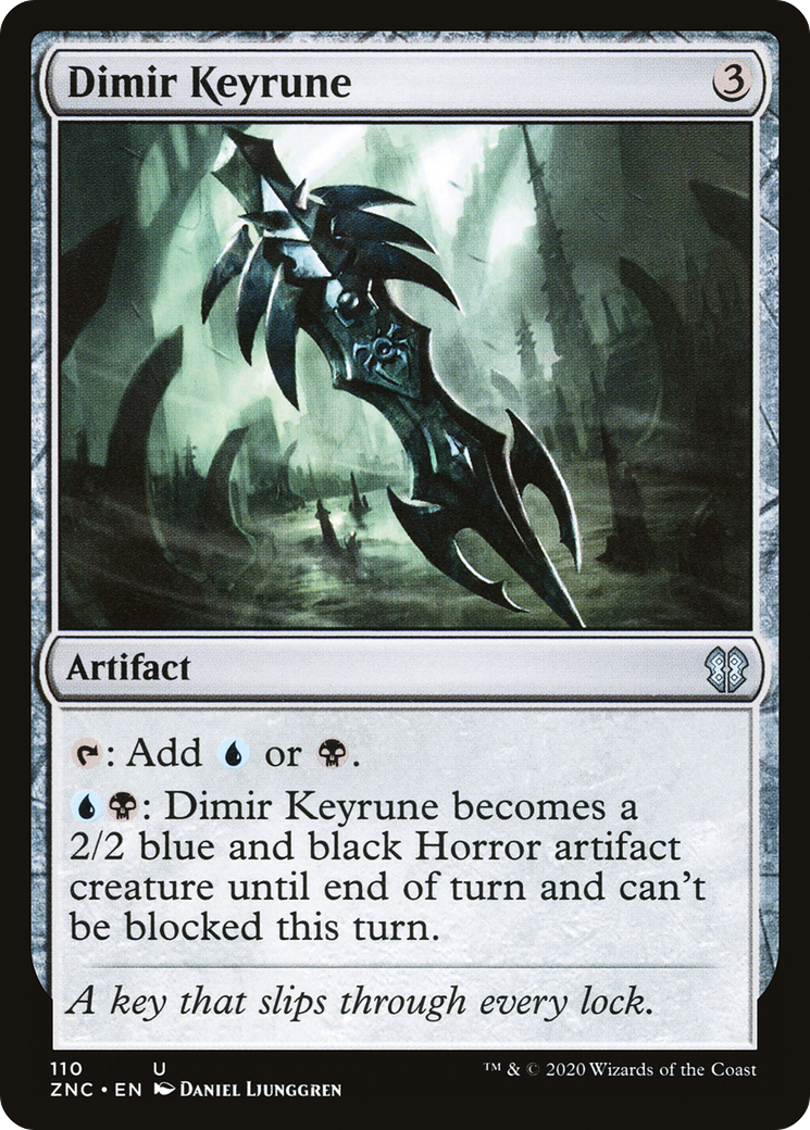 Dimir Keyrune (110) - Zendikar Rising Commander