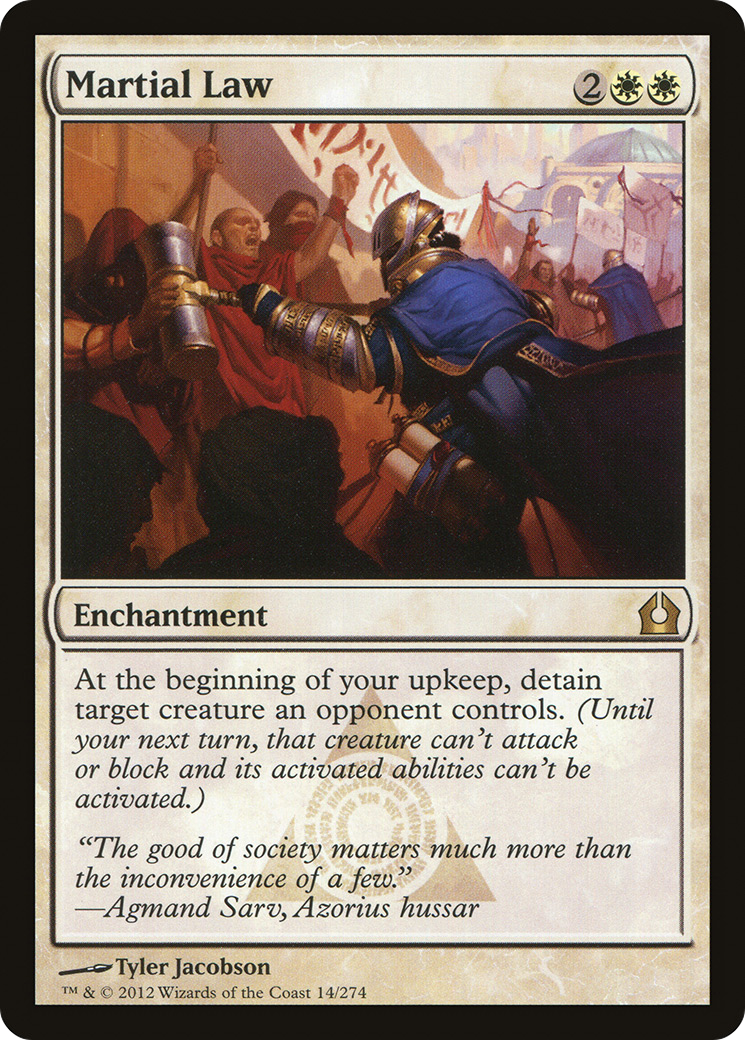 Martial Law (014) - Return to Ravnica